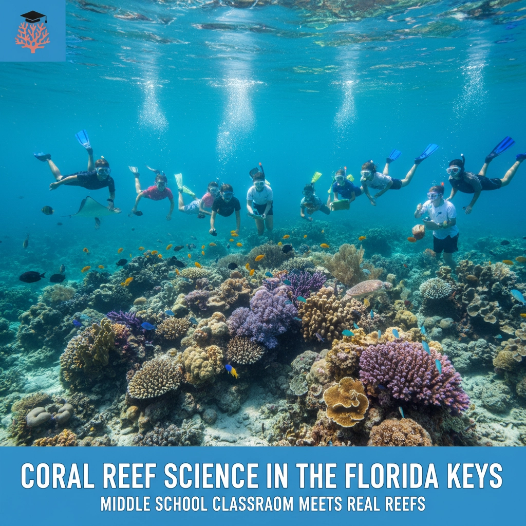 Coral Reef Science in the Florida Keys: Middle School Classroom Meets Real Reefs