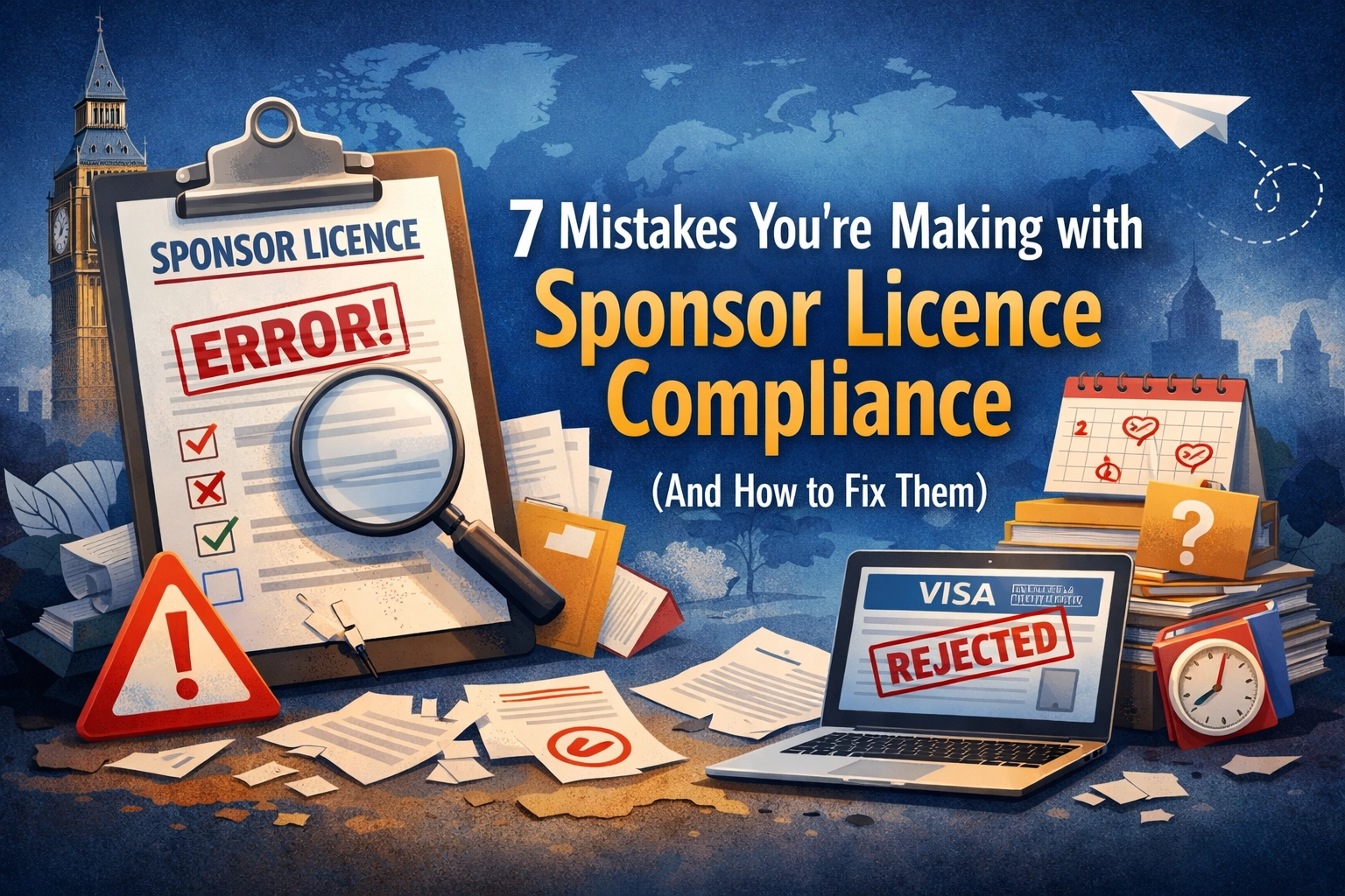 [HERO] 7 Mistakes You’re Making with Sponsor Licence Compliance (And How to Fix Them)