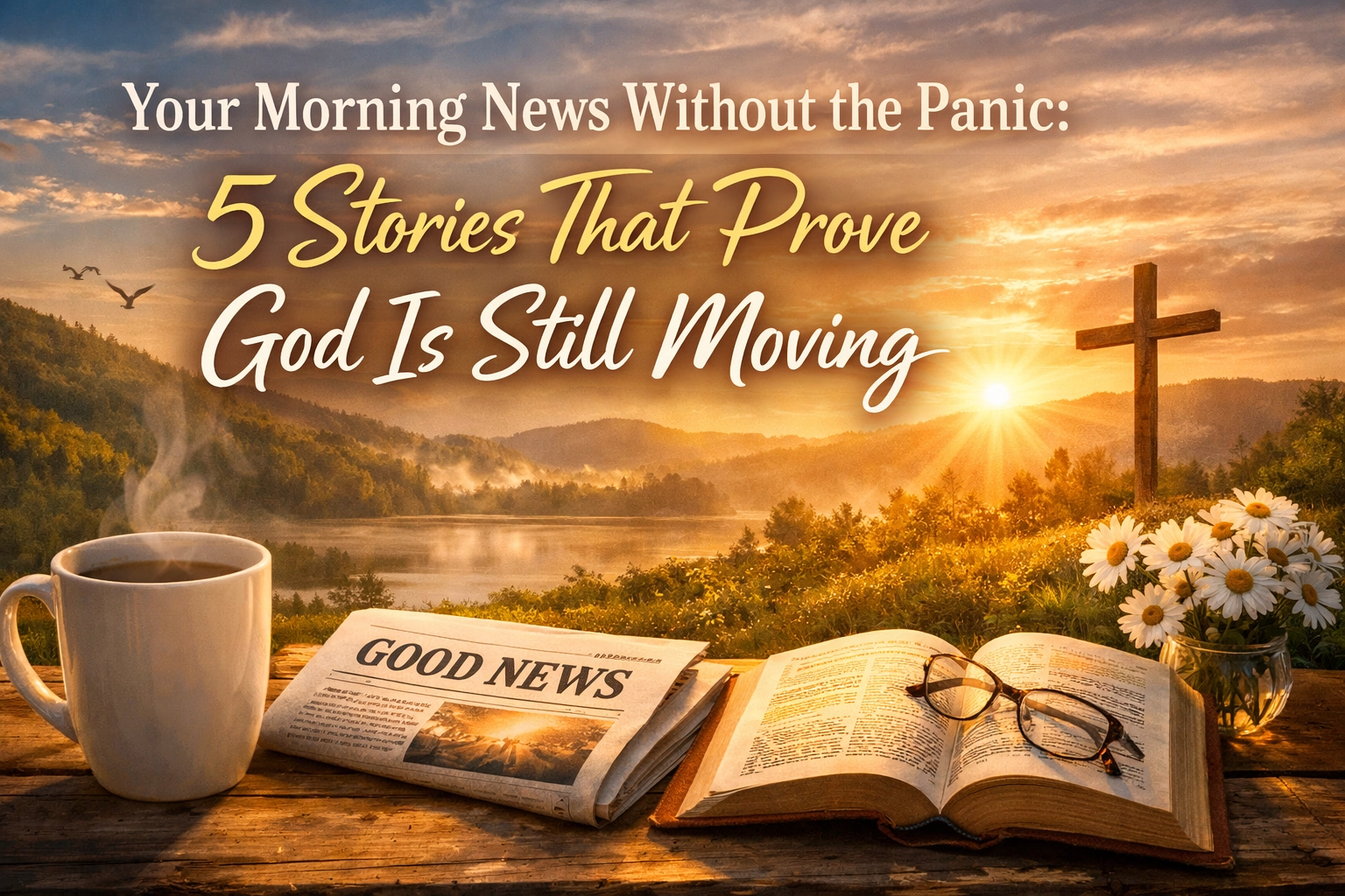 [HERO] Your Morning News Without the Panic: 5 Stories That Prove God Is Still Moving