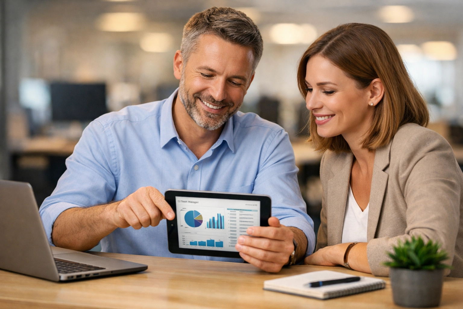 ServiceNow ITAM experts reviewing digital license records for organized asset management and peace of mind.