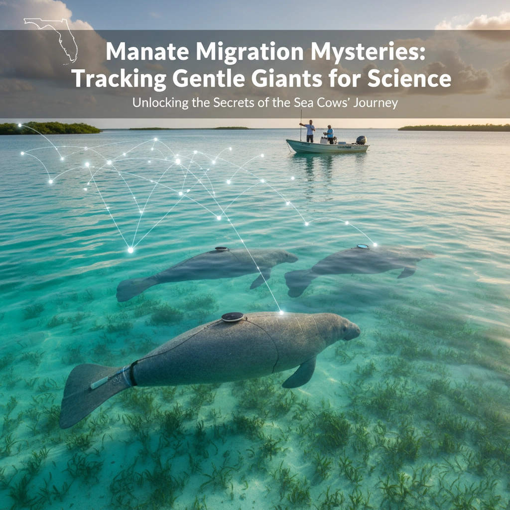 Manatee Migration Mysteries: Tracking Gentle Giants for Science