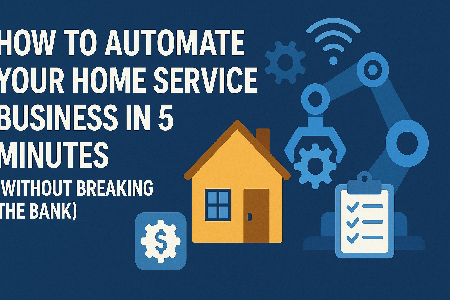 How to Automate Your Home Service Business in 5 Minutes (Without Breaking the Bank)