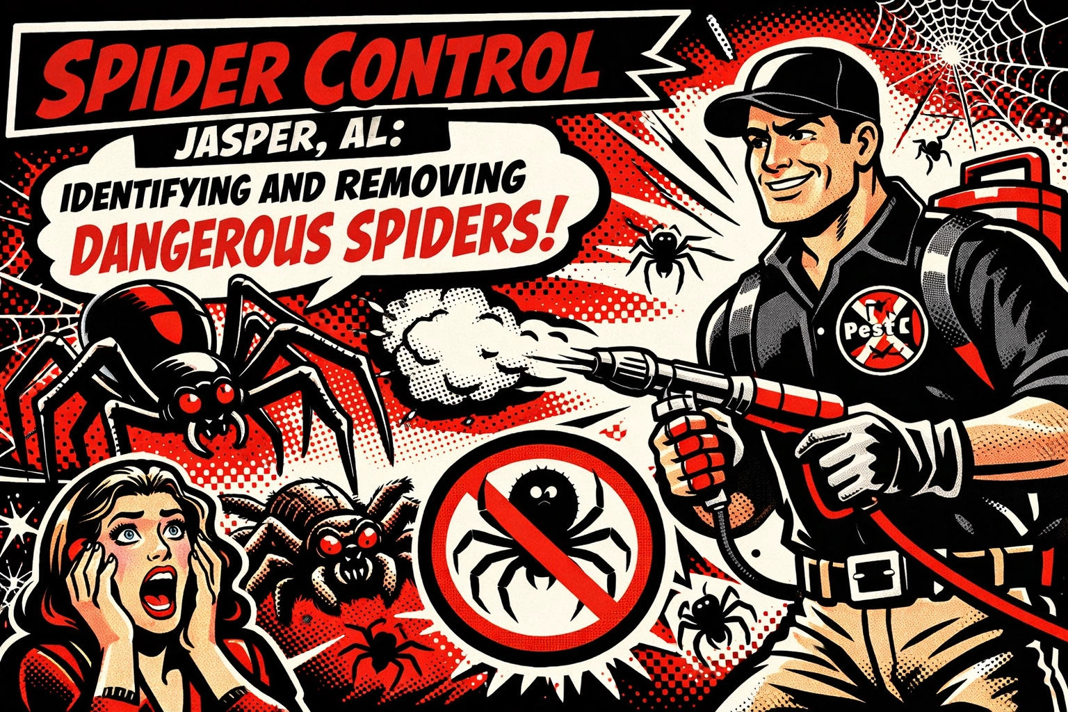[HERO] Spider Control Jasper, AL: Identifying and Removing Dangerous Spiders