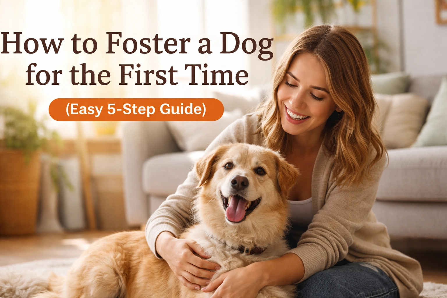 [HERO] How to Foster a Dog for the First Time (Easy 5-Step Guide)
