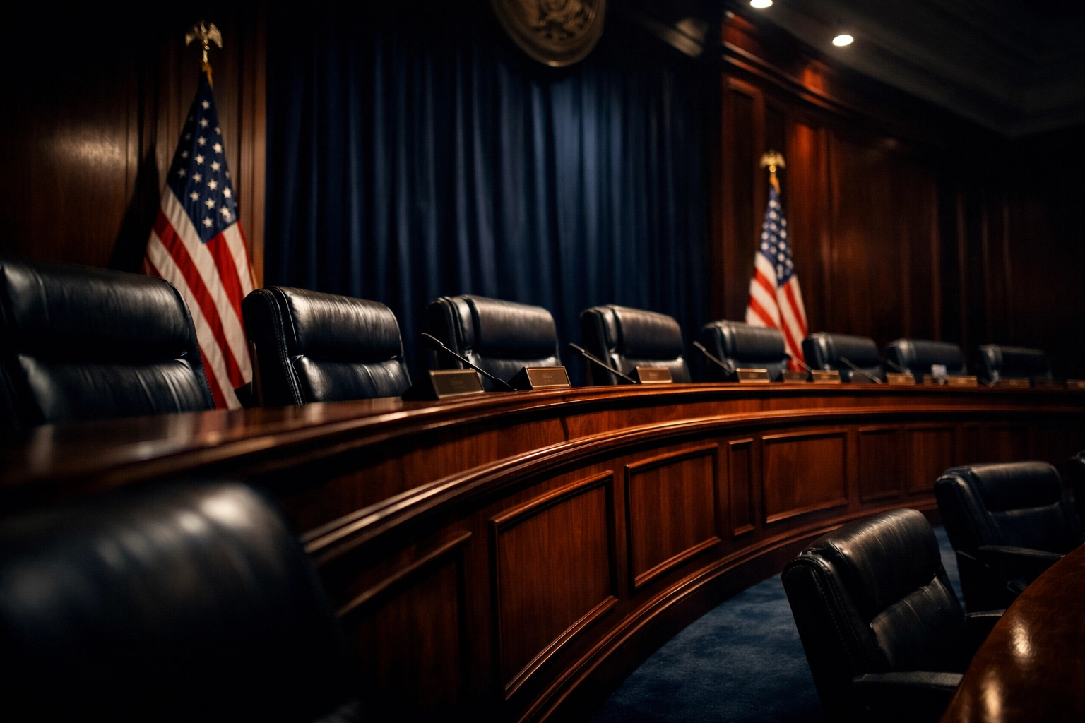 Congressional hearing room where House Judiciary Committee questioned Attorney General
