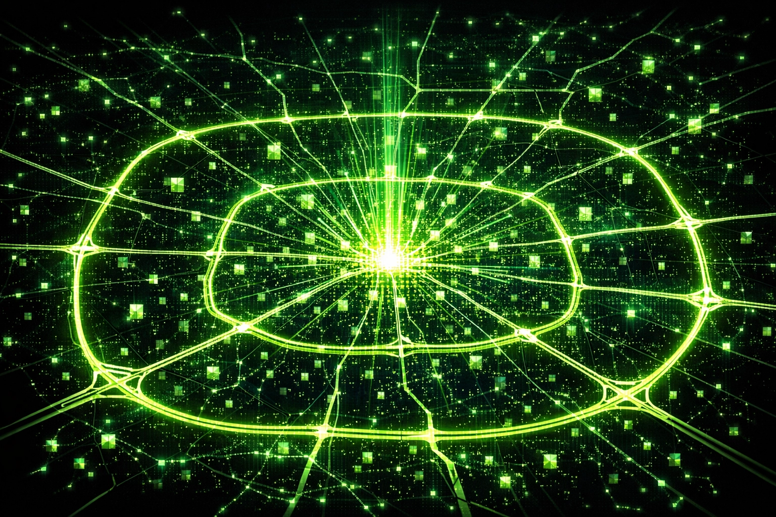 Digital map of Houston highways showing a high-authority SEO network for HVAC repair Houston providers.