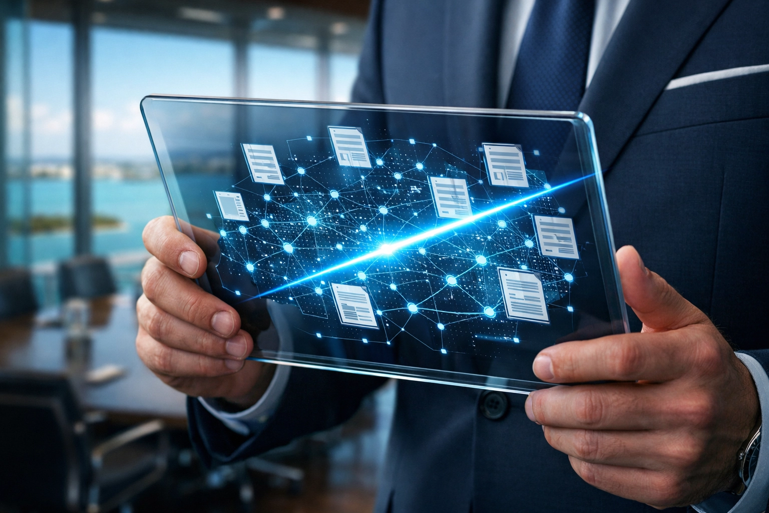 A Florida business broker performing digital due diligence to ensure a smooth M&A transaction.