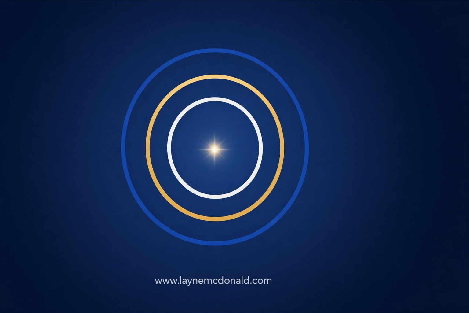 Illustration of concentric circles representing spirit, soul, and body for spiritual healing and wholeness.