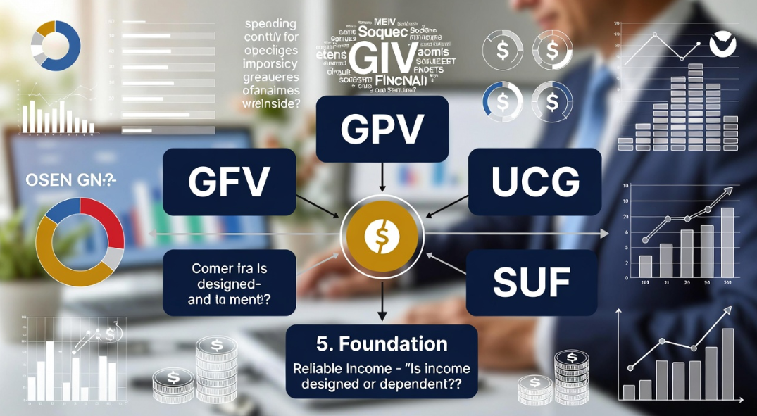 Financial analysis concept