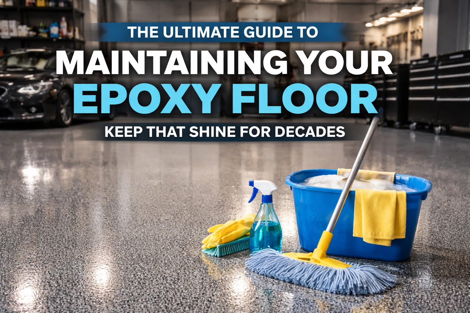 [HERO] The Ultimate Guide to Maintaining Your Epoxy Floor: Keep That Shine for Decades