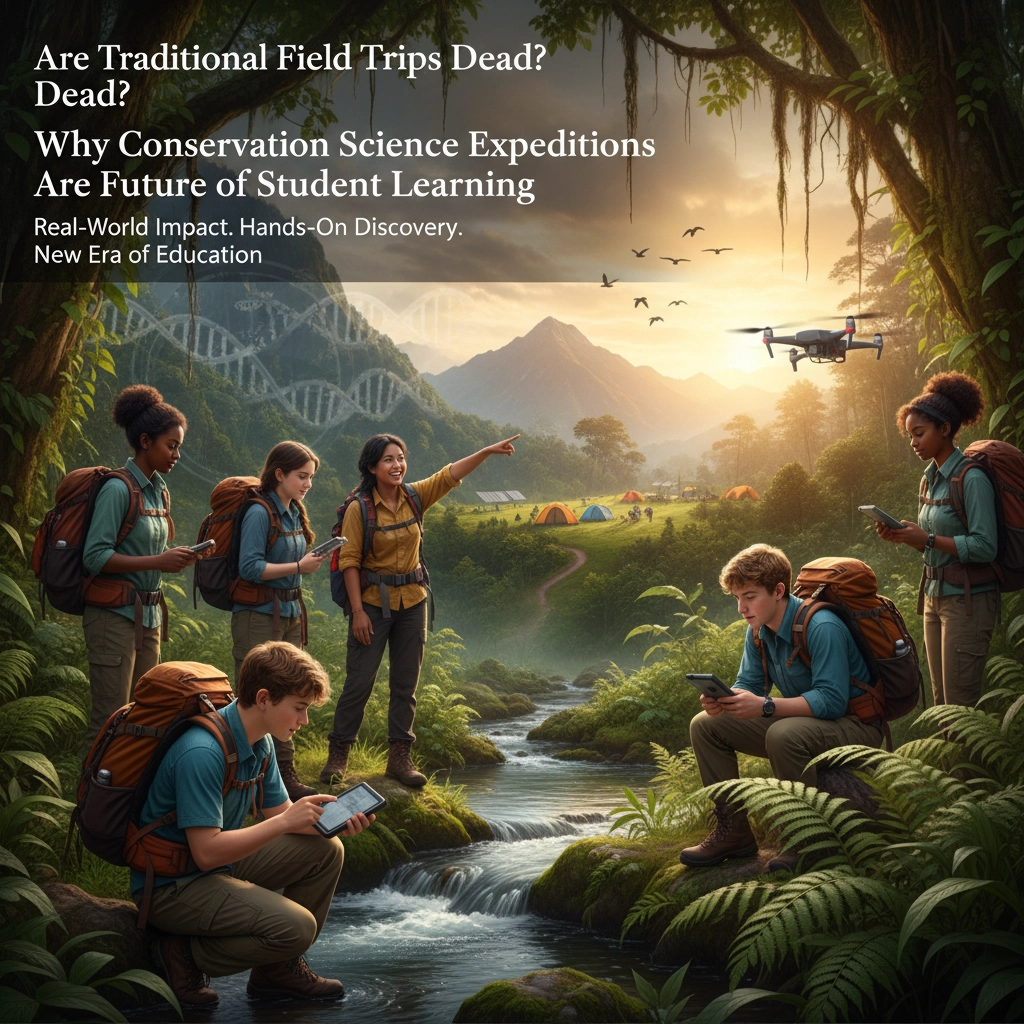 Are Traditional Field Trips Dead? Why Conservation Science Expeditions Are the Future of Student Learning