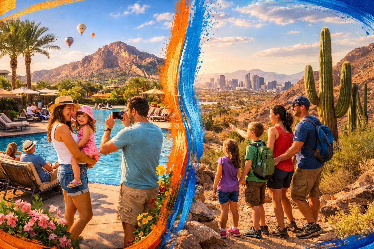 Scottsdale vs. Phoenix: Choosing Your Desert Vibe via Virtual Tour Scottsdale vs. Phoenix: Choosing Your Desert Vibe via Virtual Tour