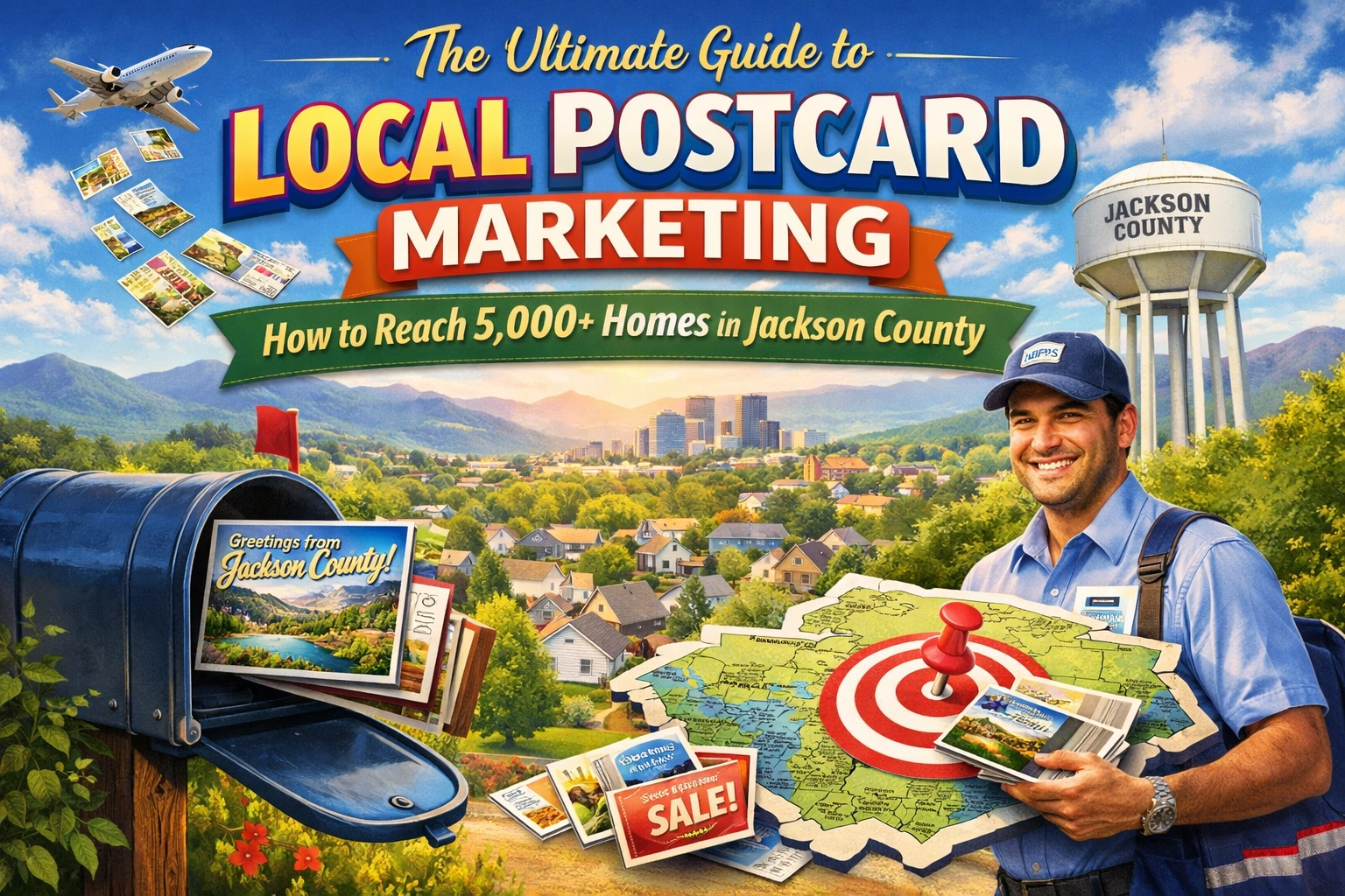 [HERO] The Ultimate Guide to Local Postcard Marketing: How to Reach 5,000+ Homes in Jackson County