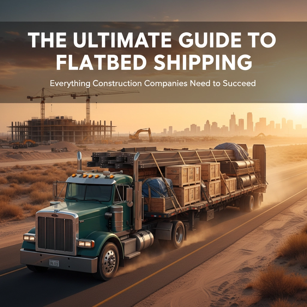 The Ultimate Guide to Flatbed Shipping: Everything Construction Companies Need to Succeed