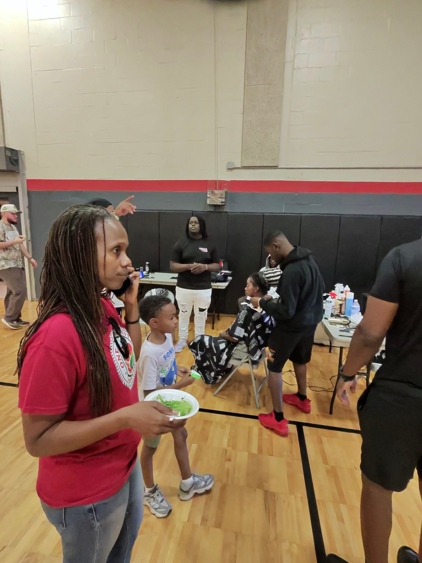 Community Gym Literacy Event