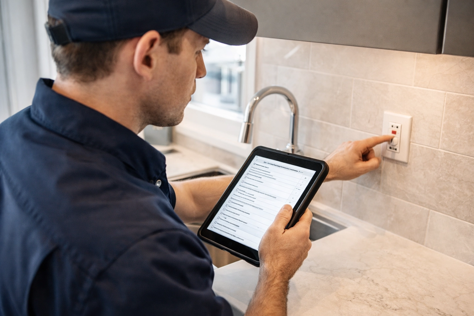 Professional home watch inspection checklist for Venice condo interior