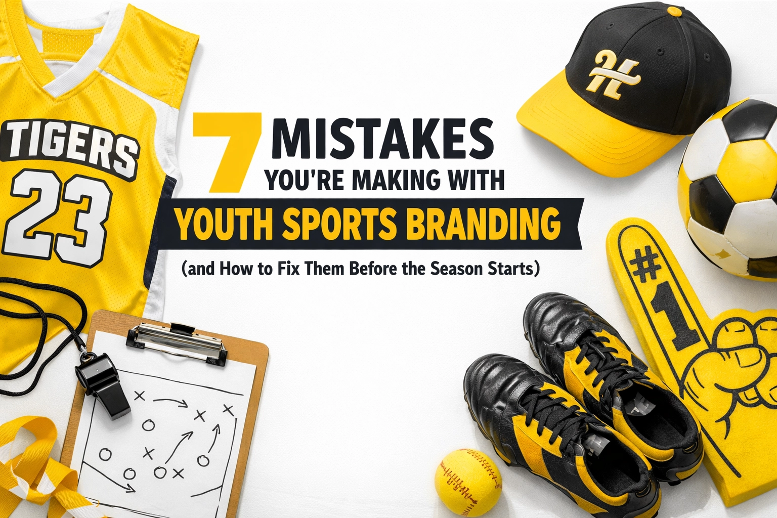 [HERO] 7 Mistakes You’re Making with Youth Sports Branding (and How to Fix Them Before the Season Starts)