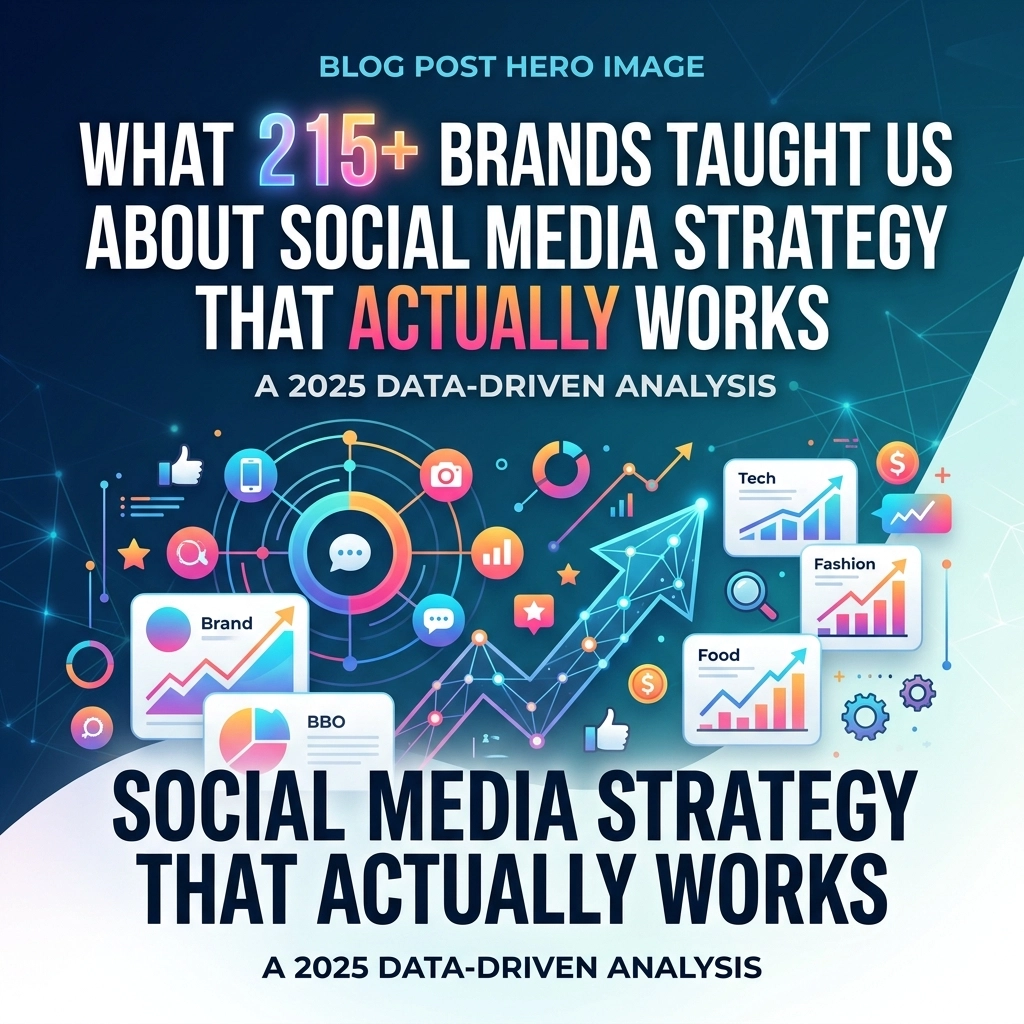 What 215+ Brands Taught Us About Social Media Strategy That Actually Works