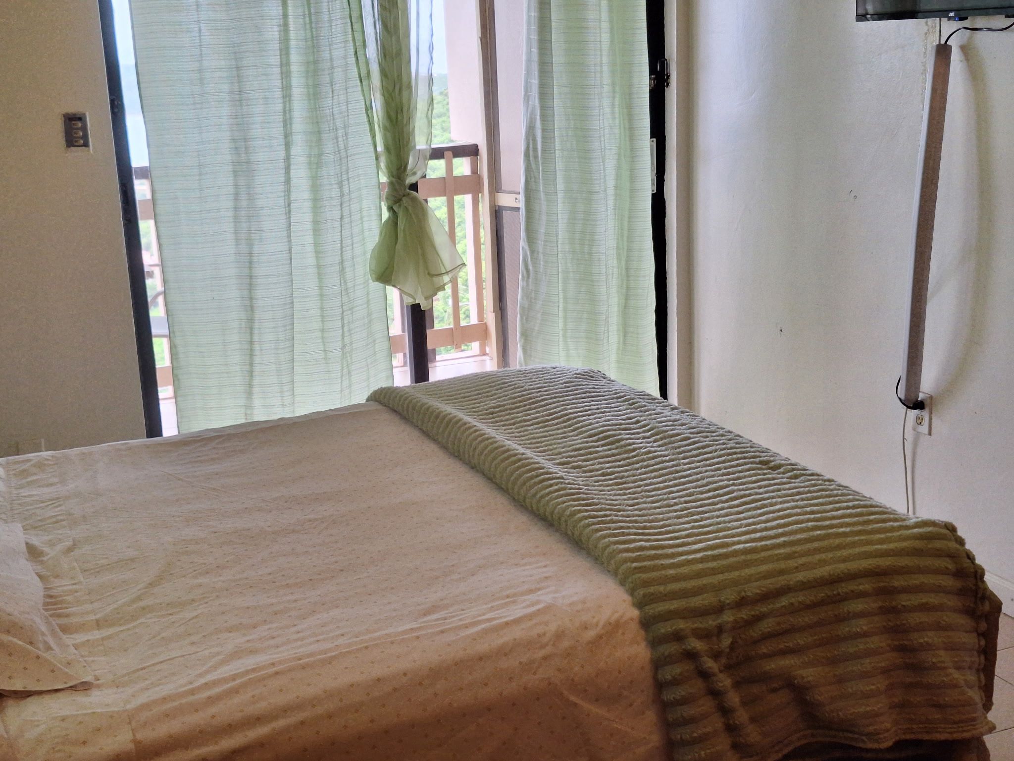 Private balcony overlooking Crown Bay