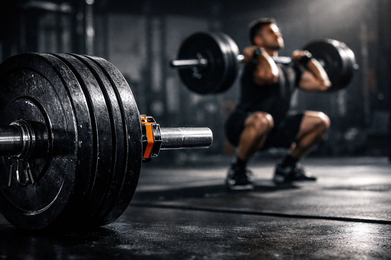 Barbell and weight training equipment for vertical jump strength development