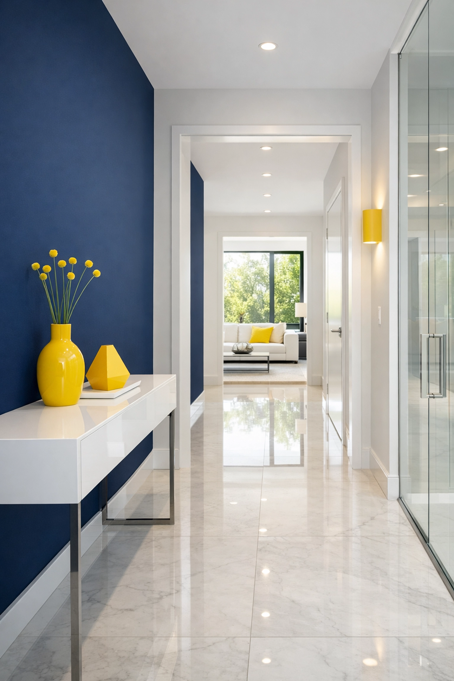 Perfectly organized modern entryway showing the high standards of professional House Cleaning Braintree MA services.