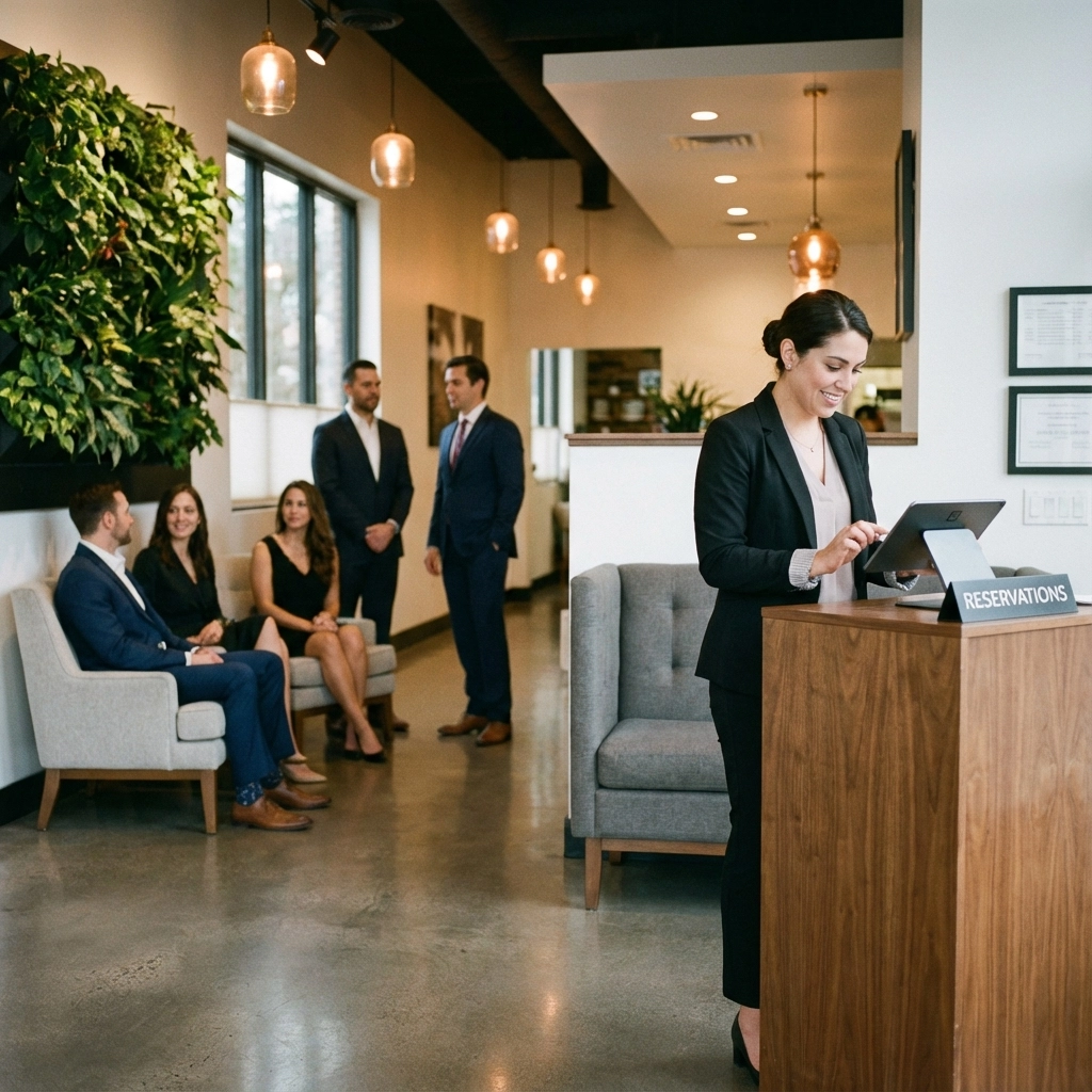 Restaurant Hostess Operations