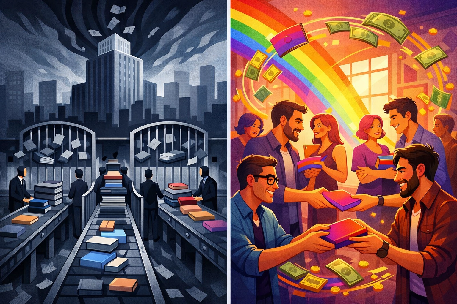 Corporate vs. community LGBTQ+ book publishing - supporting queer creators directly