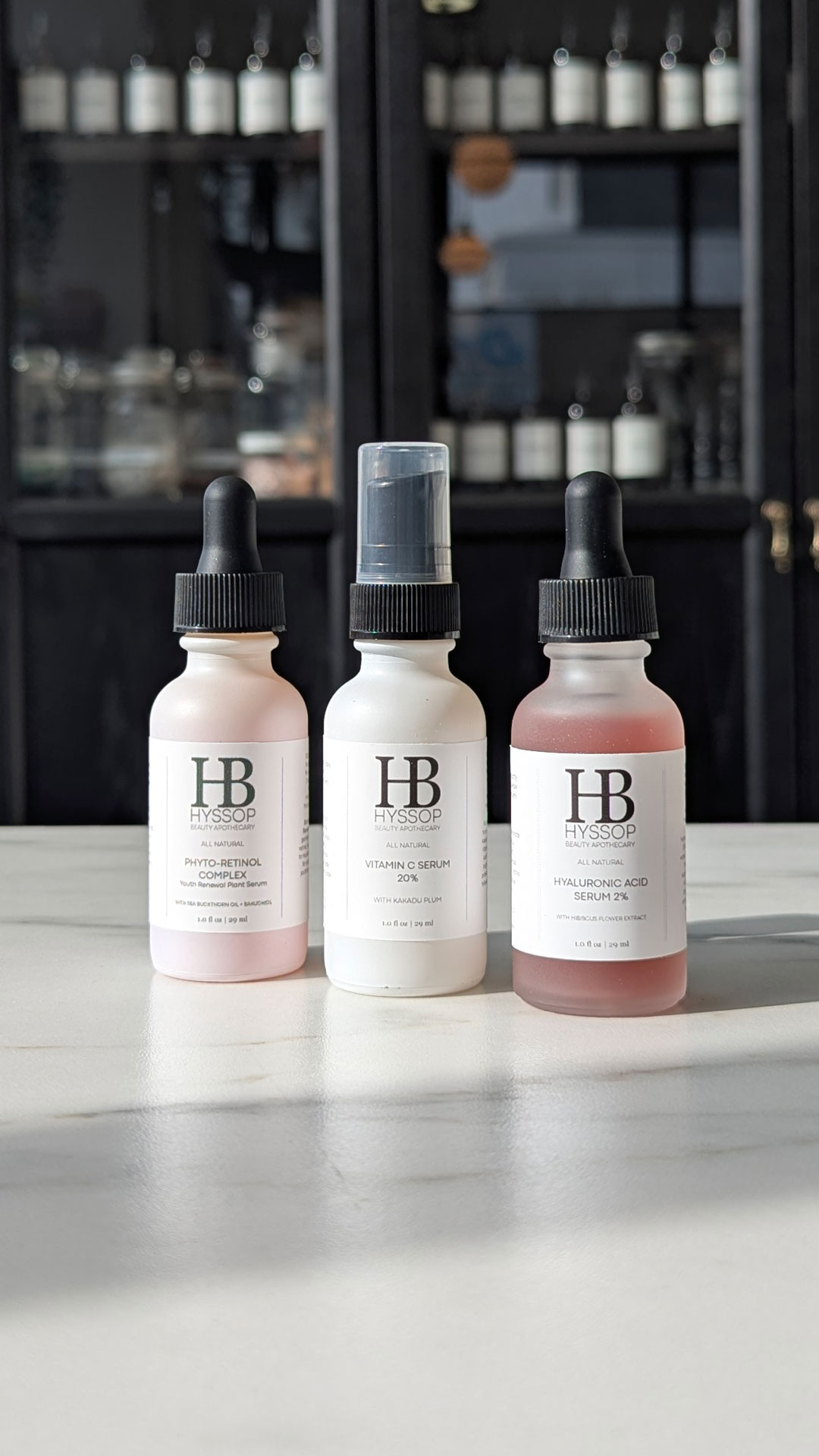 Hyssop Beauty Apothecary Serums
