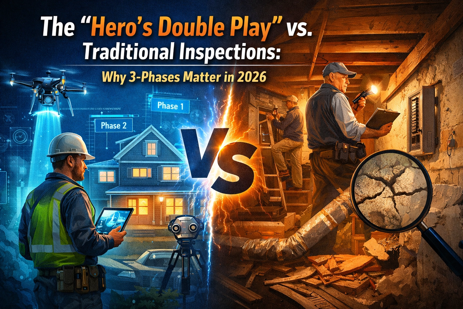 [HERO] The "Hero's Double Play" vs. Traditional Inspections: Why 3-Phases Matter in 2026