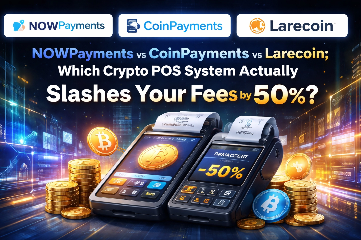 [HERO] NOWPayments vs CoinPayments vs Larecoin: Which Crypto POS System Actually Slashes Your Fees by 50%?