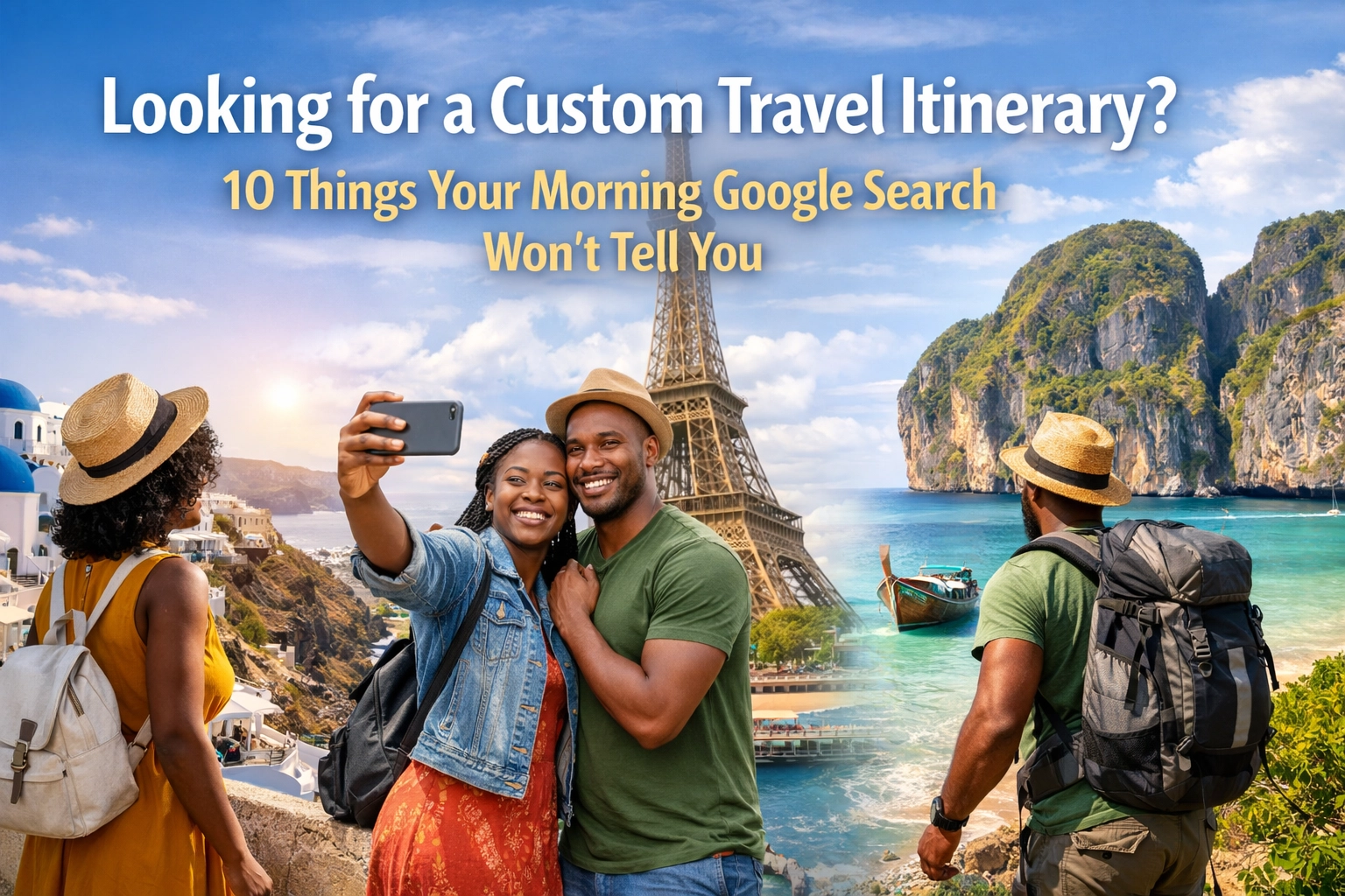 [HERO] Looking for a Custom Travel Itinerary? 10 Things Your Morning Google Search Won