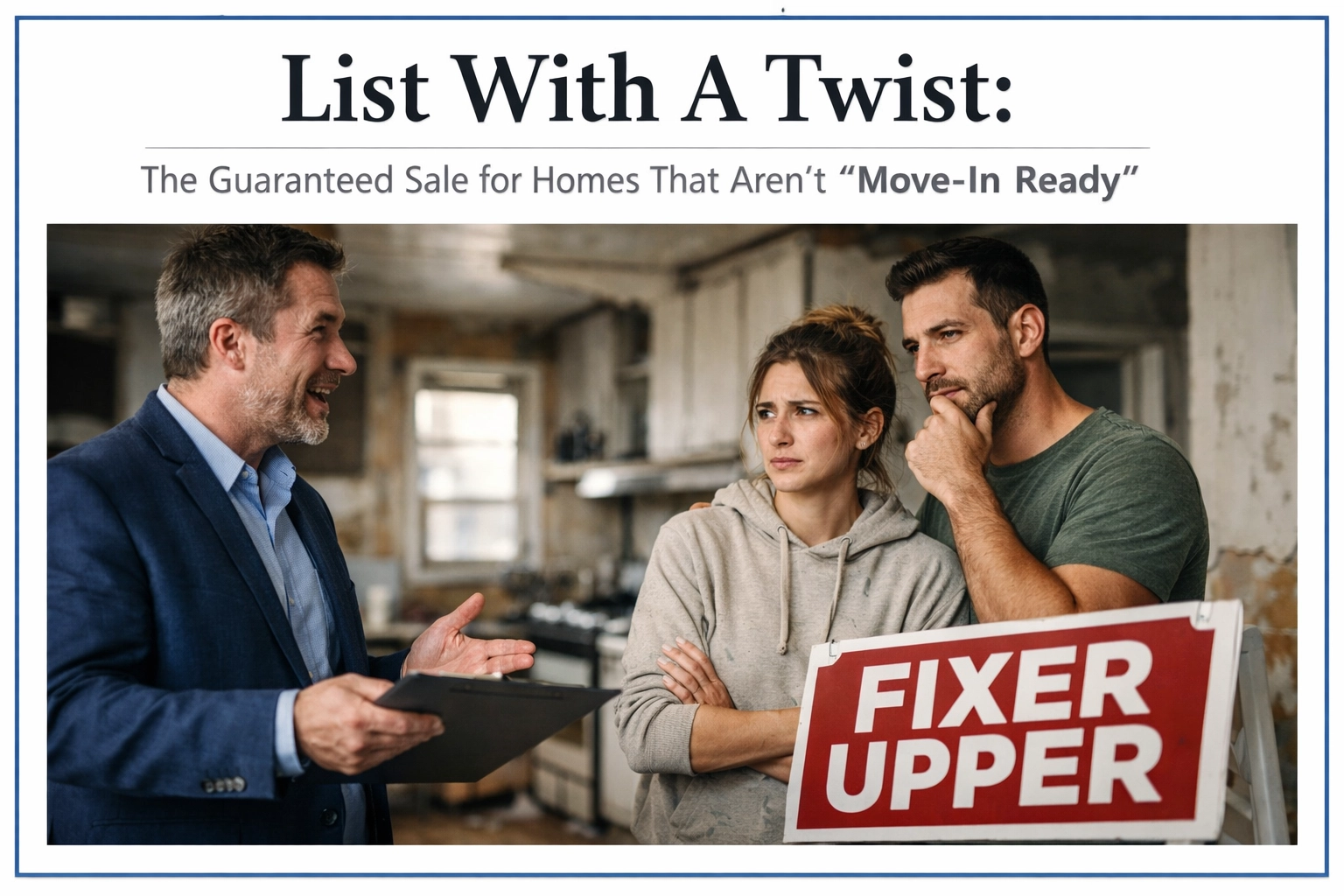 [HERO] List With A Twist: The Guaranteed Sale for Homes That Aren't "Move-In Ready"