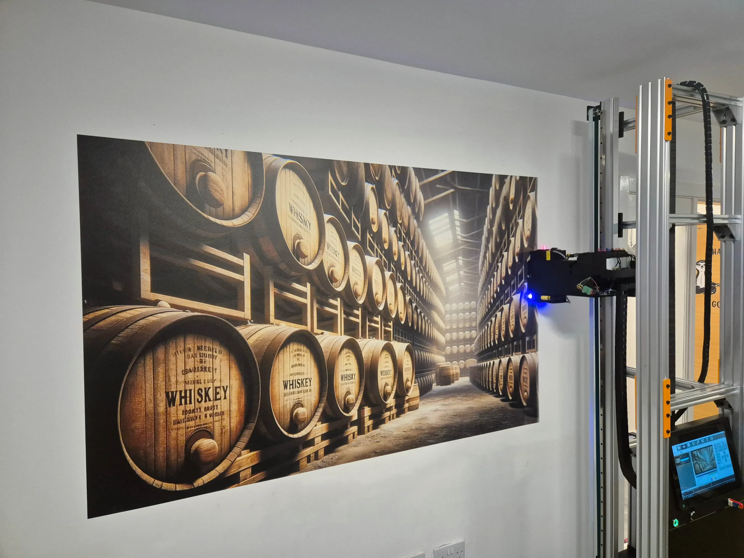 Photorealistic Whiskey Barrels