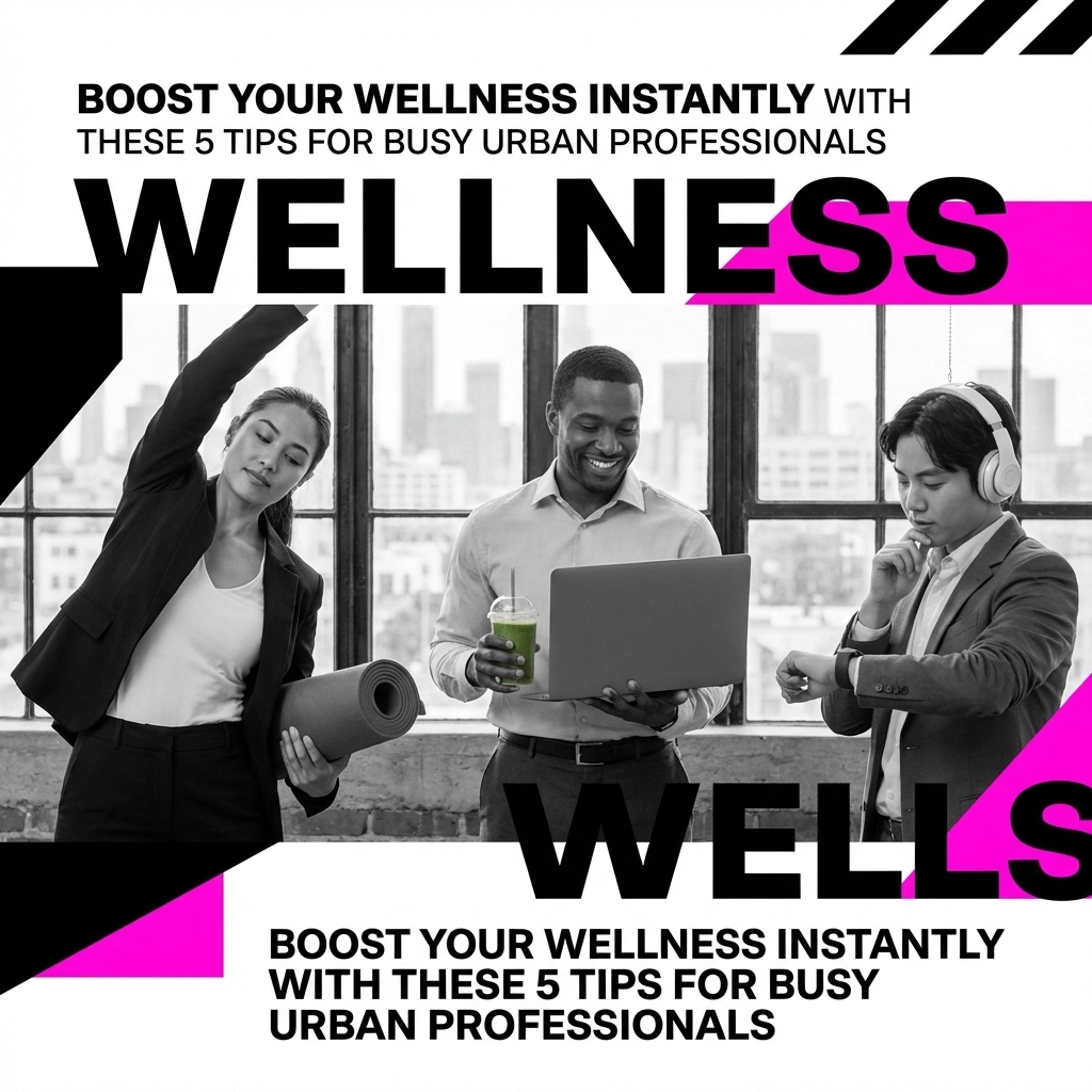[HERO] Boost Your Wellness Instantly with These 5 Tips for Busy Urban Professionals