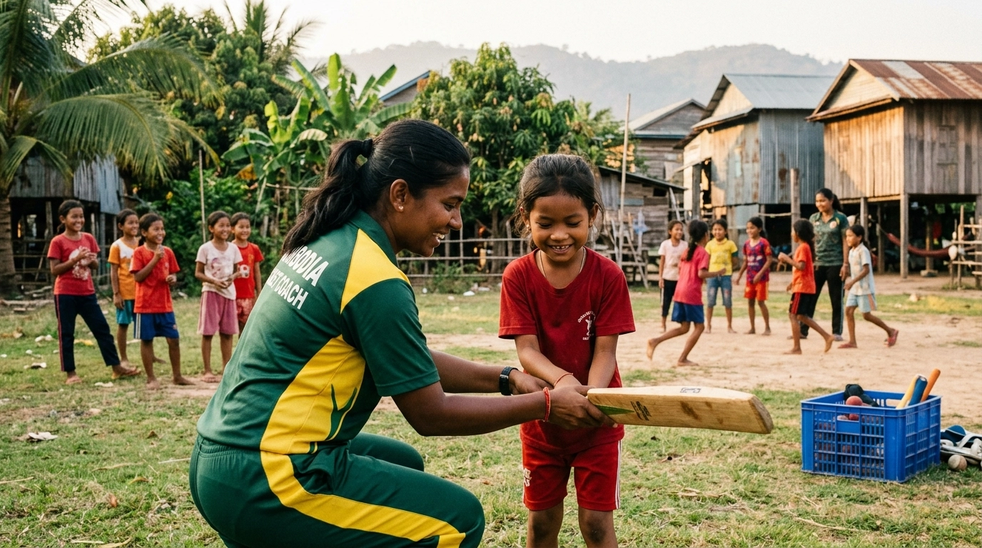 Cricket Empowerment in Cambodia