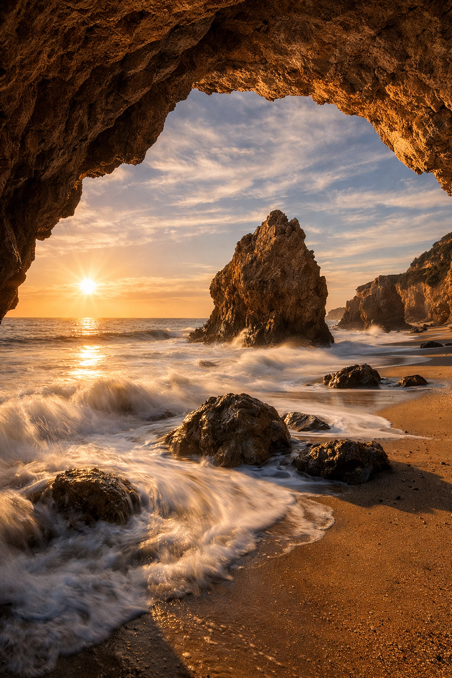 El Matador State Beach in Malibu, an iconic location for portrait and wedding photographers in Los Angeles.