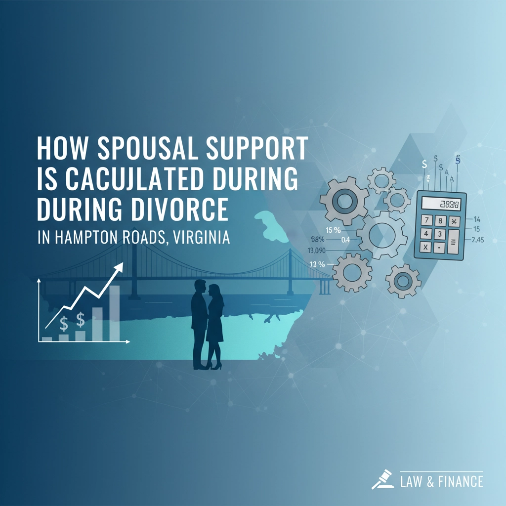 How Spousal Support Is Calculated During Divorce in Hampton Roads, Virginia