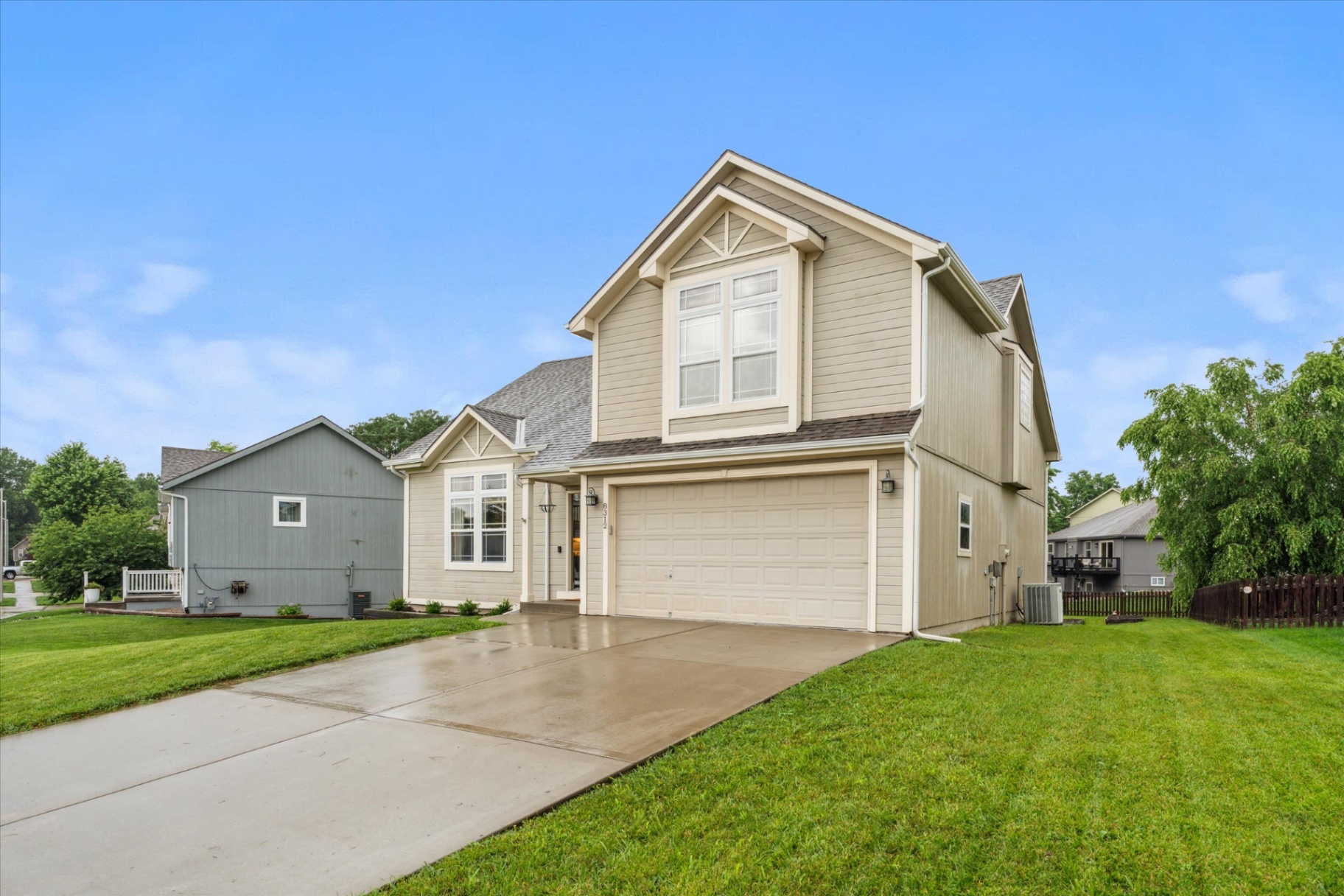 Two-story single-family home in Kansas City