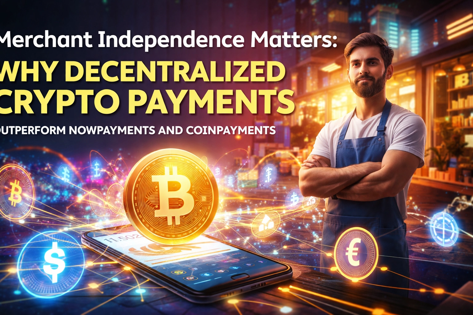 [HERO] Merchant Independence Matters: Why Decentralized Crypto Payments Outperform NOWPayments and CoinPayments