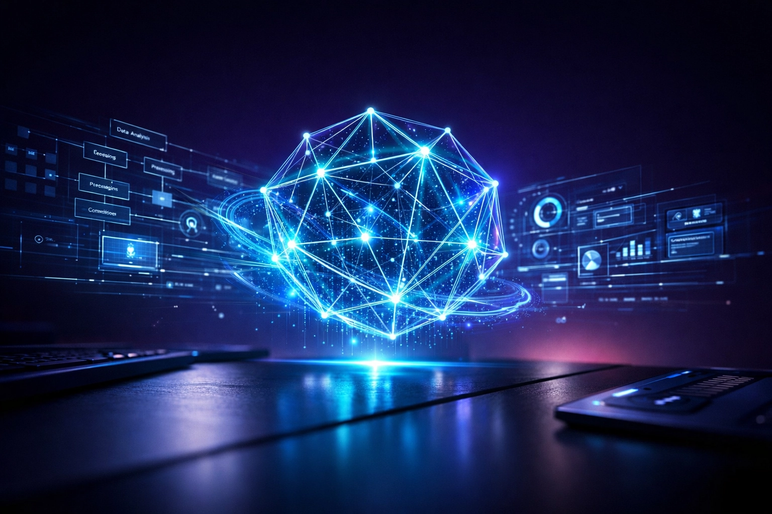 AI agent autonomous workflow operating 24/7 with connected data streams