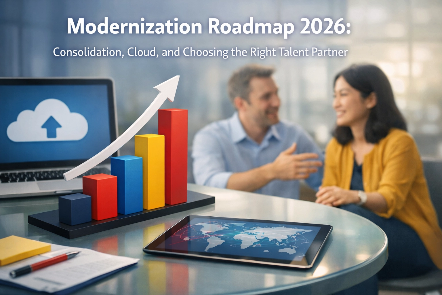 [HERO] Modernization Roadmap 2026: Consolidation, Cloud, and Choosing the Right Talent Partner