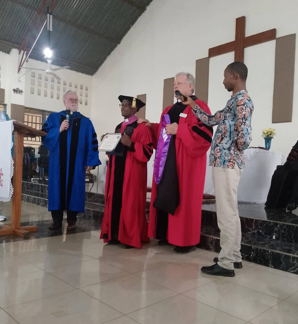 Graduation ceremony at Emmanuel Lutheran Global Seminary