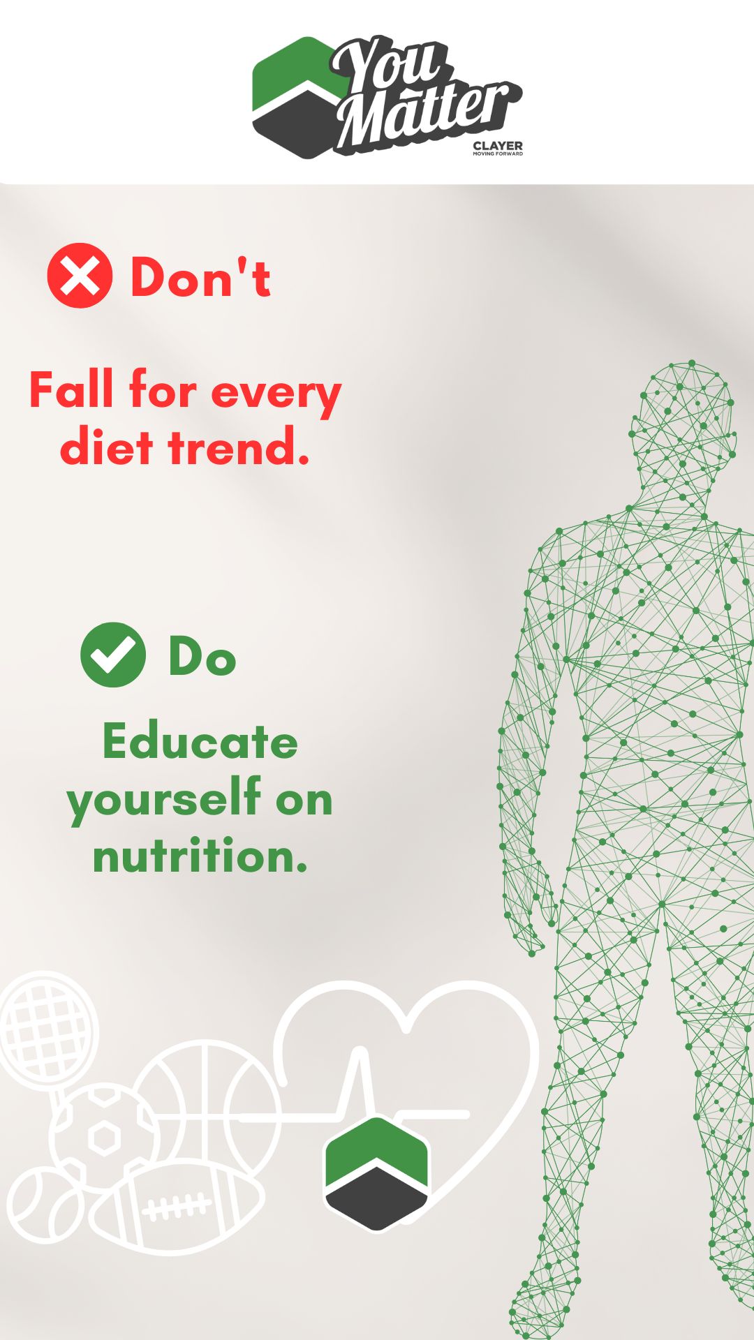 CLAYER Diet Trend Awareness Image