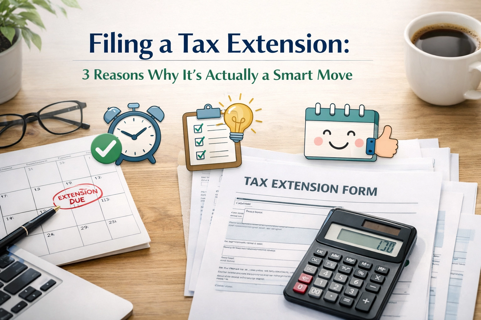 [HERO] Filing a Tax Extension: 3 Reasons Why It