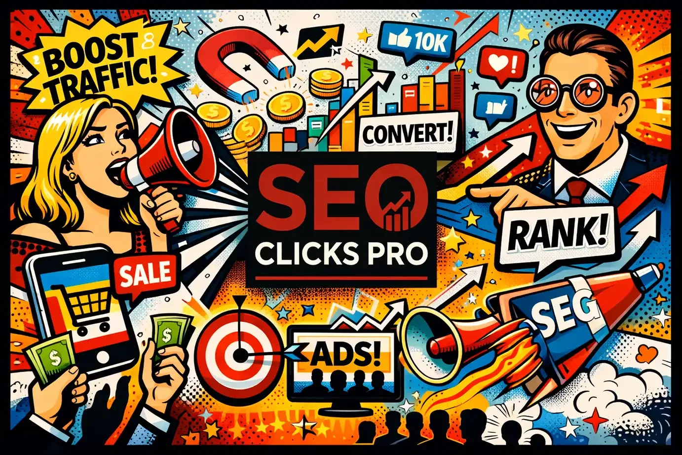 SEO Clicks Pro Growth Strategy Branding
