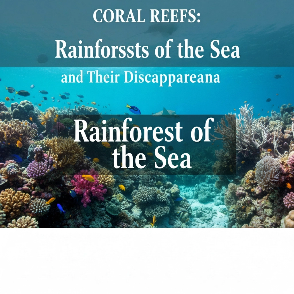 Coral Reefs: Rainforests of the Sea and Their Disappearance