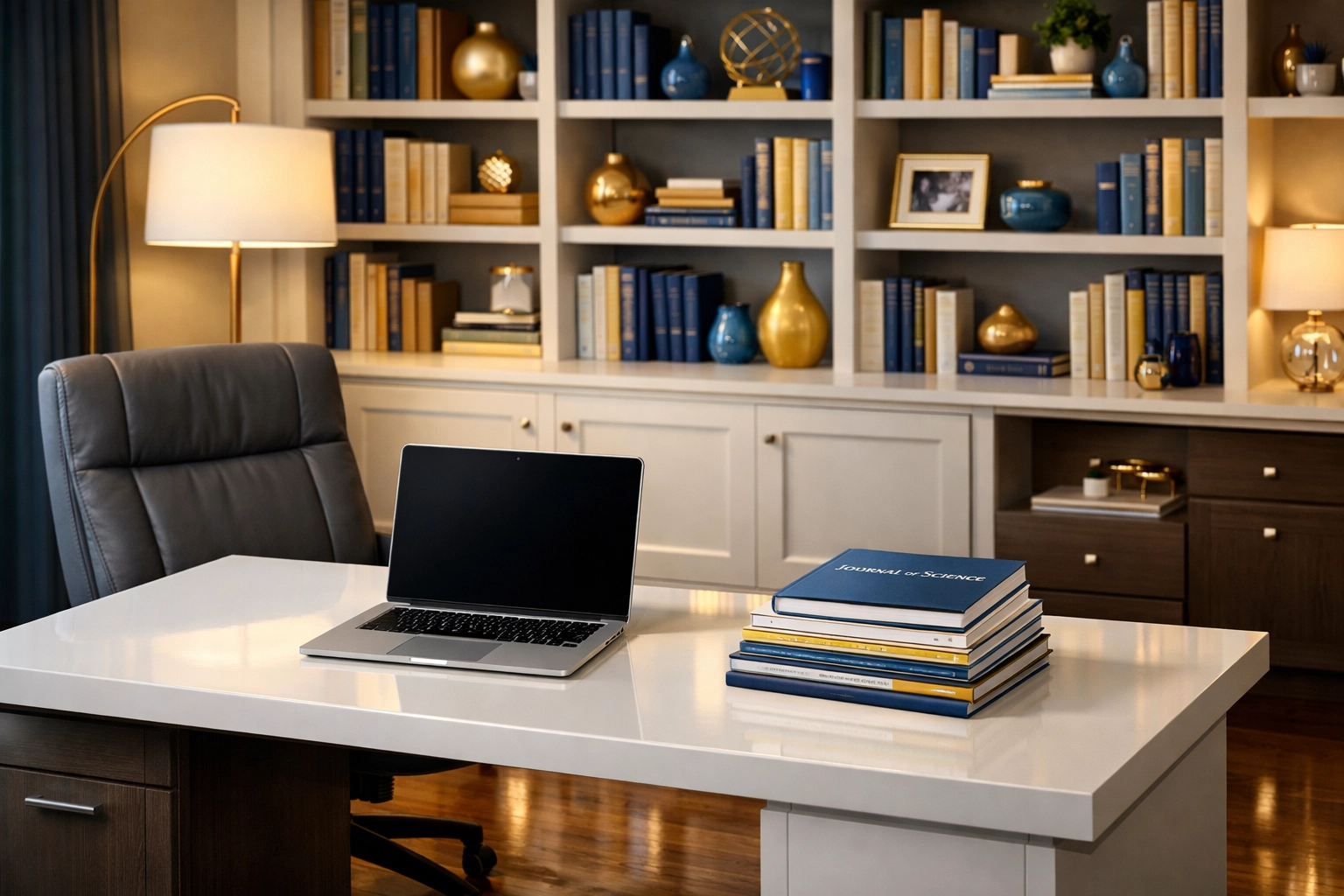 Organized faculty home office following premium maid services Worcester for busy professionals.