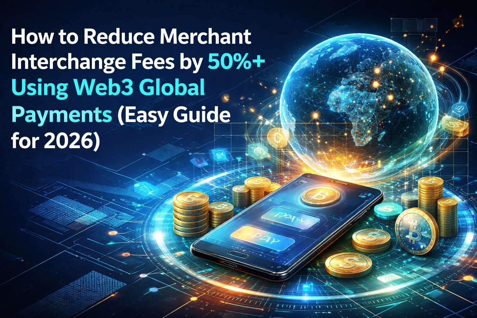 [HERO] How to Reduce Merchant Interchange Fees by 50%+ Using Web3 Global Payments (Easy Guide for 2026)