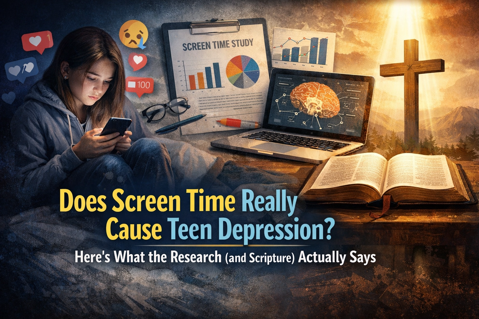 [HERO] Does Screen Time Really Cause Teen Depression? Here