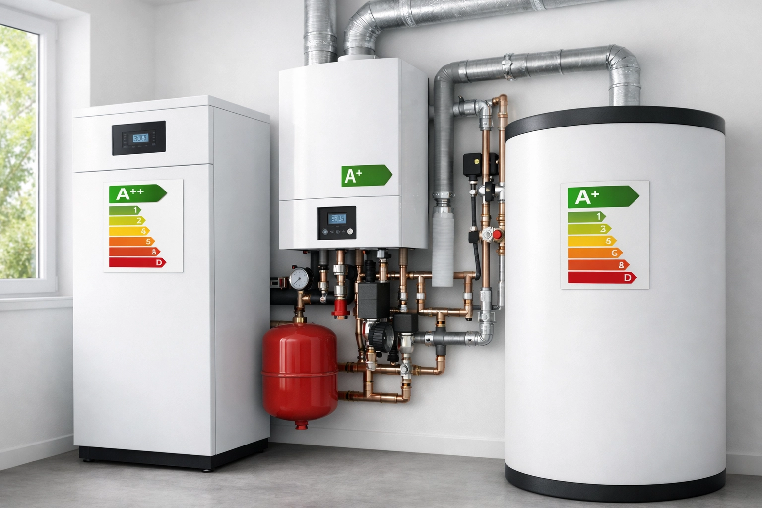 Professional HVAC system installation demonstrating energy efficiency upgrades for rental properties